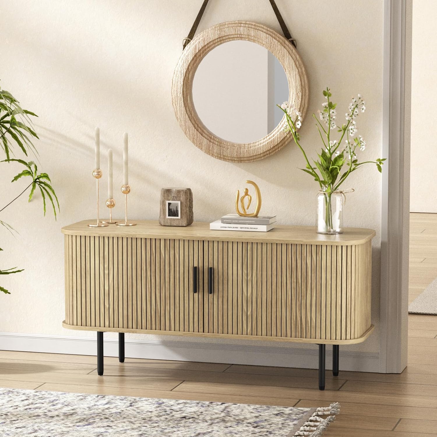 Sliding Door TV Cabinet (8)