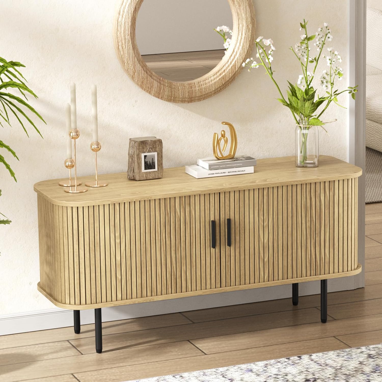 Sliding Door TV Cabinet (9)