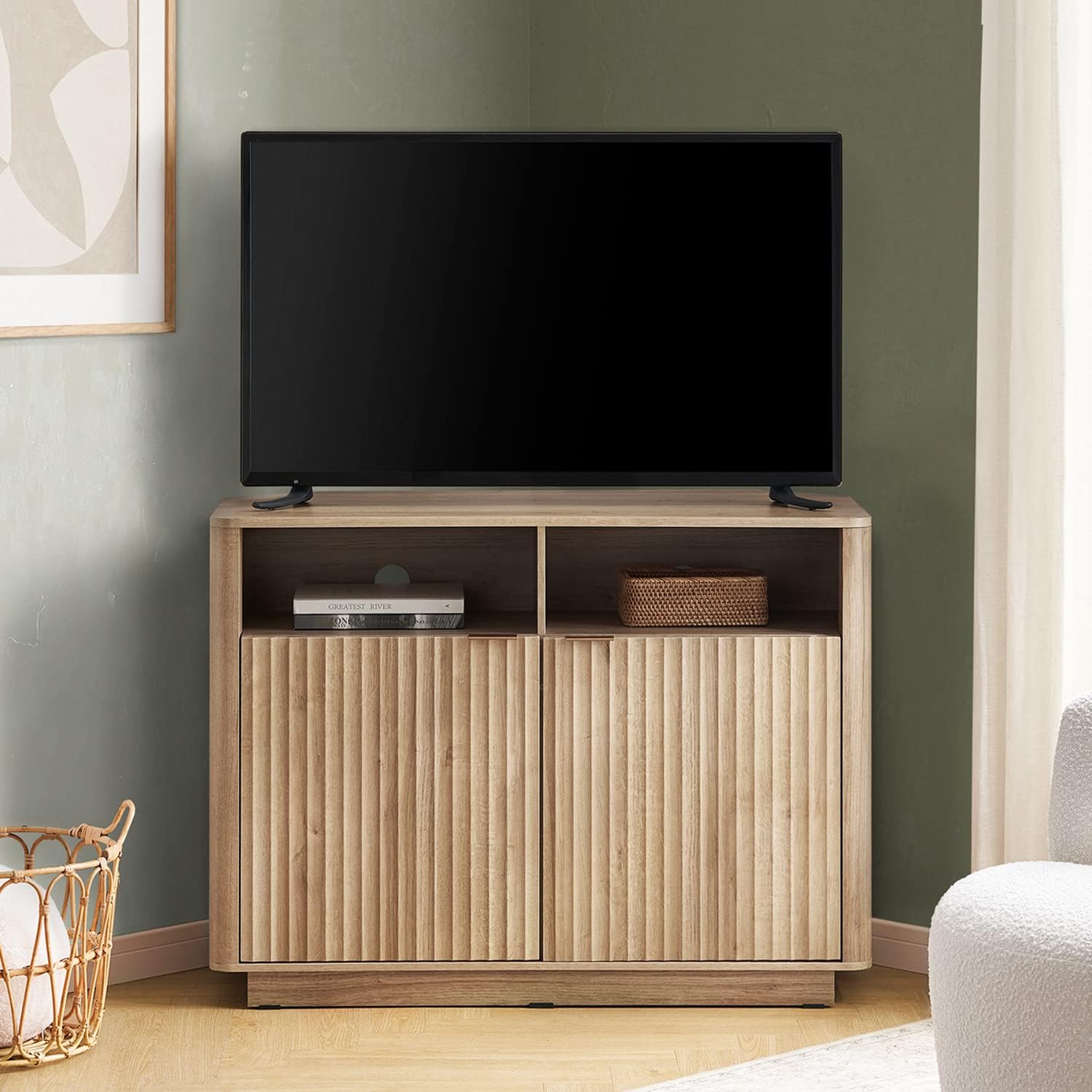 Modern TV Stand with Storage Custom (1)