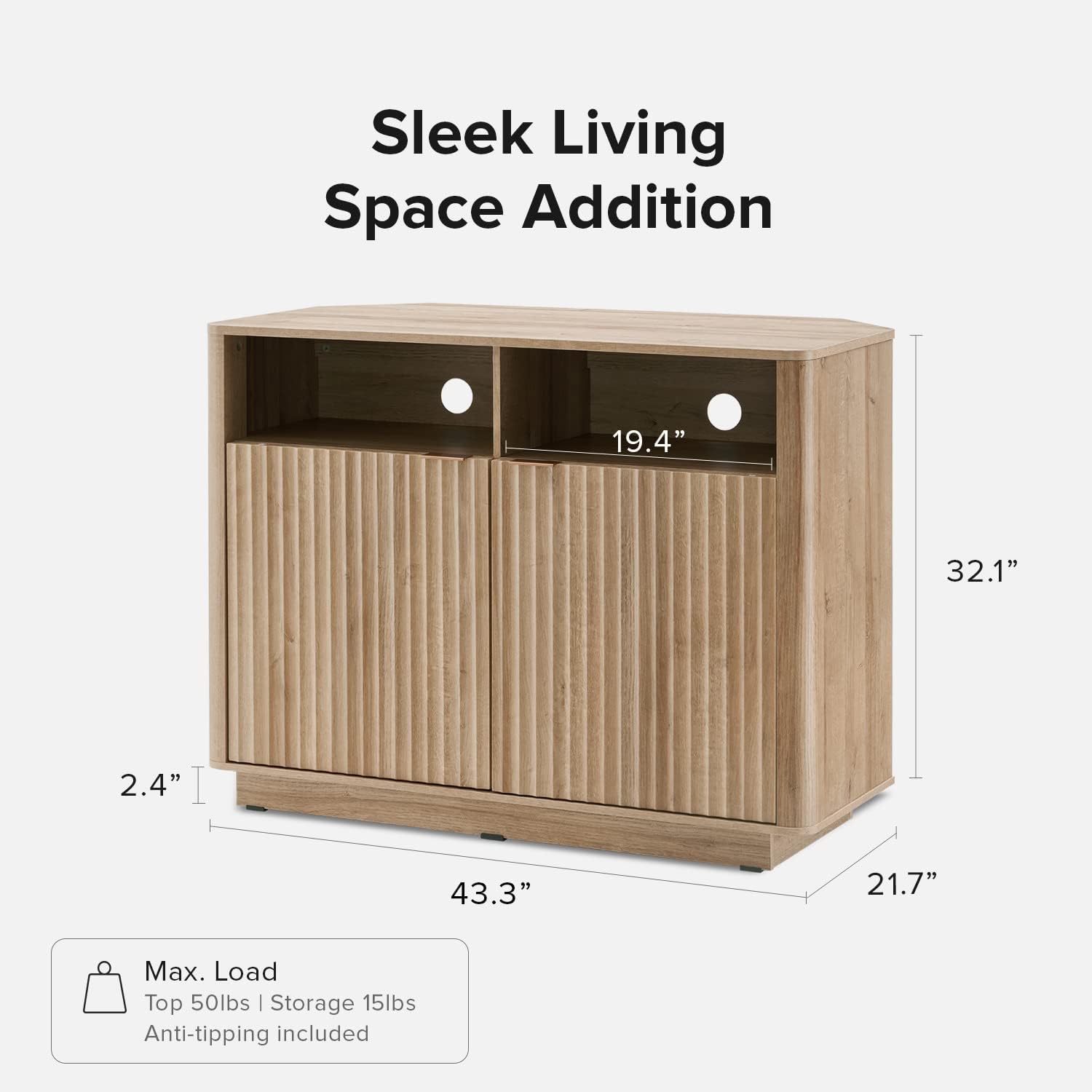 Modern TV Stand with Storage Custom (4)