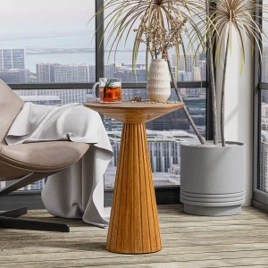 Solid Wood End Table (6)